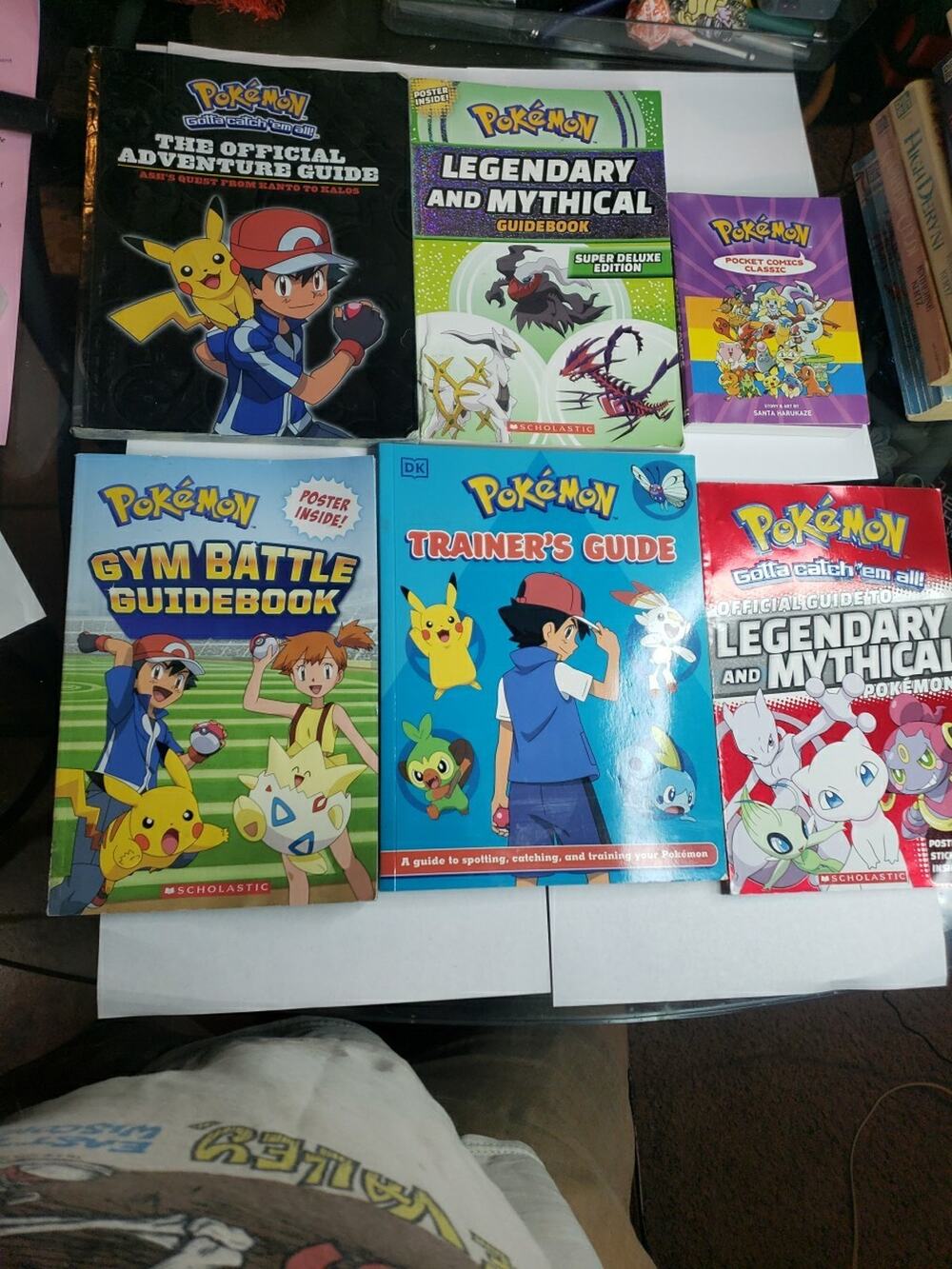 Pokemon Movie Scholastic Book Lot - Mewtwo Strikes Back Pikachu's Vacation 2000